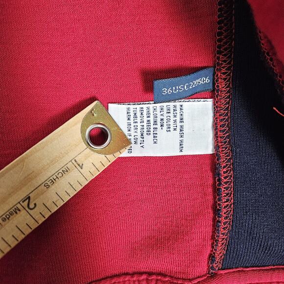 Polo Ralph Lauren Track Jacket Mens Large Red Team USA Vancouver 2010 Olympics - Picture 9 of 16